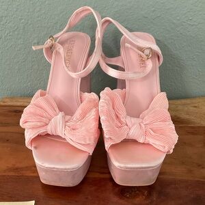 Pink Platform Heels
